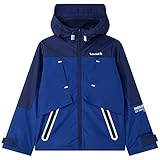  Timberland - Coupe-Vent à Capuche Bleu 100% Polyester 16ANS