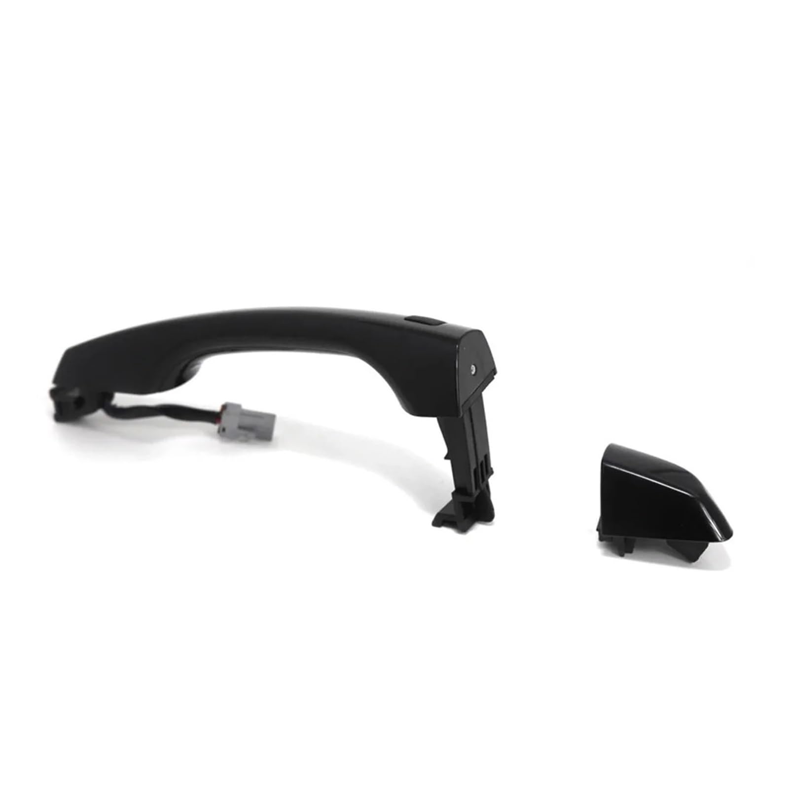 Pacsci Black Fr Nohole Car Outer Door Handle For Hyundai For Elantra 2015-2020 82651-F2210 82661-F2210 82652-F2020 82662-F2050 Outside Door Handle(Black Fr Nohole)