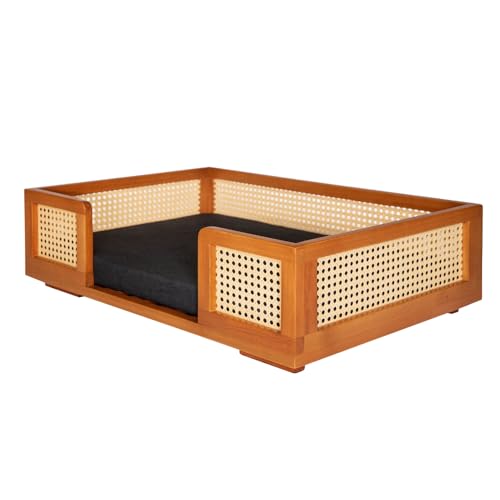Cama Pet Luxo com Telinha Sextavada - Conforto e Elegância para seu Animal de Estimação (AZUL ESCURO)