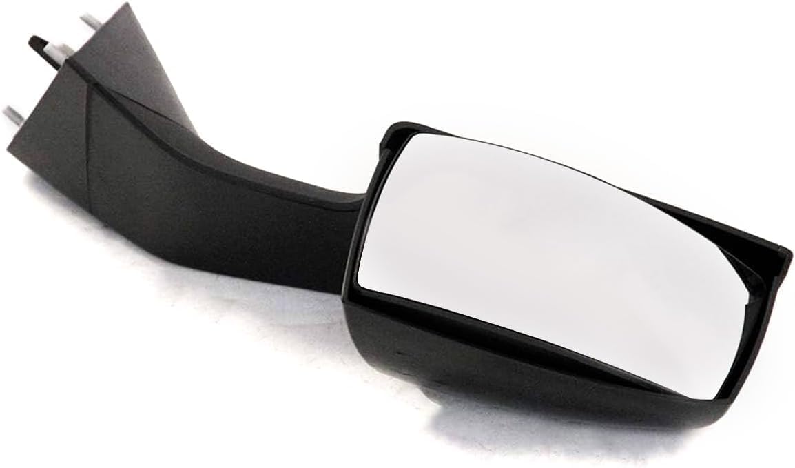 LEAVAN Black Hood Mirrors Assembly Fit for 2000-2015 Volvo VNL Pair of Heavy Truck Hood Mirror with Mounting Kit Driver and Passenger Side