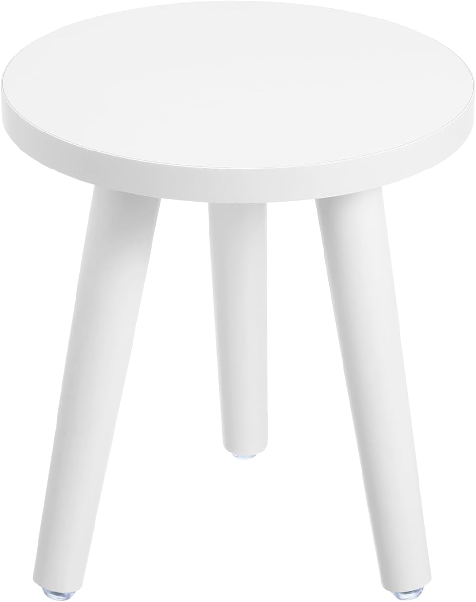 Alipis Solid Wood Flower Pot Stand Indoor Outdoor Plant Holder 8.66X7.87X7.87In Small Round Planter Rack for Home Garden Balcony Decor