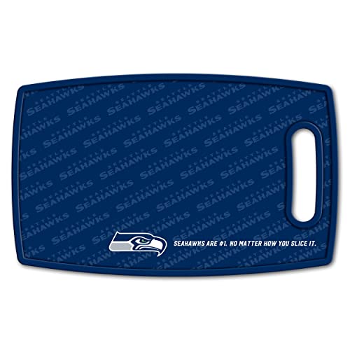 Image of YouTheFan NFL Seattle Seahawks Logo Series Cutting Board