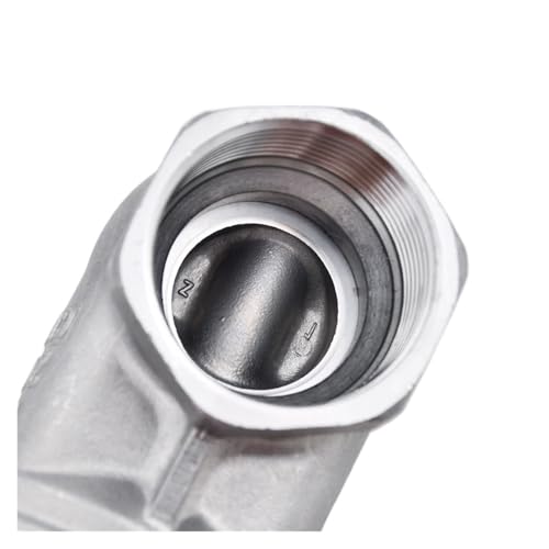 Llave de paso tipo válvula de compuerta roscada G1/2 de acero inoxidable para tuberías 4