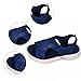 Imagen de Sandalias Deportivas Ortopédicas Para Mujer Moda Zapatos Con Punta Abierta Tacones Bajos Lavable De Verano Sandalia Para Caminar Ligero Y Cómodo