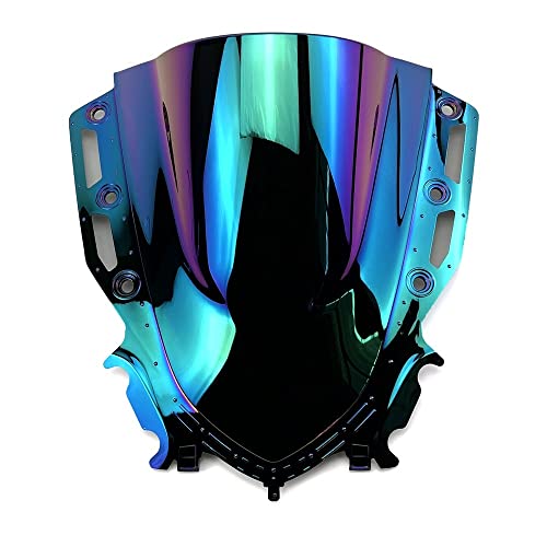 ウィンドウ スクリーン スクリーン プロテクター ヤマハ YZF R15 V4 V4.0 YZF-R15 2021 2022 YZFR15 オートバイアクセサリーレーシングスポーツディフレクターフロントガラスフロントガラスバイザー (Color : Rai