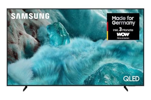 Samsung QLED Q7F2 4K 75 Zoll (189 cm) UHD Fernseher, Q4 AI Prozessor, Quantum Dot für Reale Farben, 4K Upscaling, Knox Security, Gaming Hub, Kostenlose Inhalte, Samsung Vision AI Smart TV