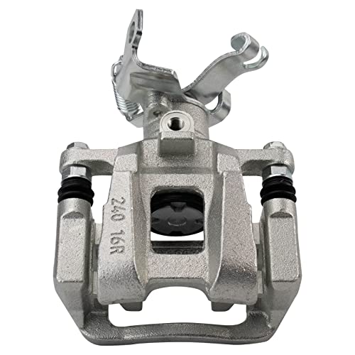 Image of TRQ Rear Right Brake Caliper w /Bracket Passenger Side