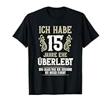 15 Hochzeitstag Kristallhochzeit Ehefrau