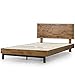 ZINUS Tricia Wood Platform Bed Frame with Adjustable Headboard, Wood Slat Support with No Box Spring Needed, Easy Assembly, Queen