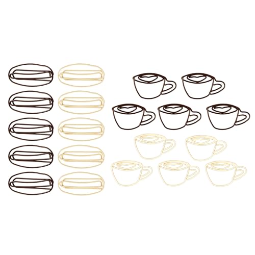 Creative Paper Clips, Set of 20 Multifunctional Book Sealing Clip Office School Document Craft Accessories Book Sealing Clip