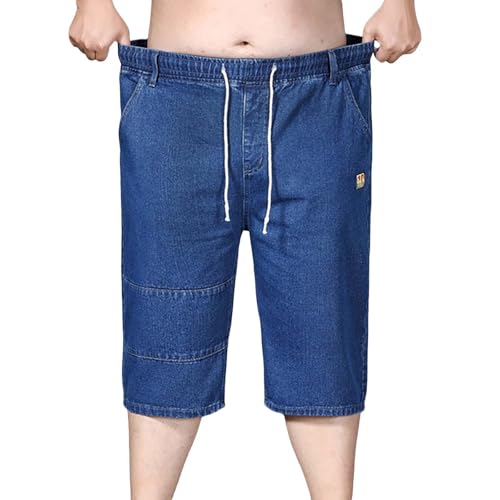Short en jean pour homme anti-transpirant : le pantalon court 3/4 ample ultra confort