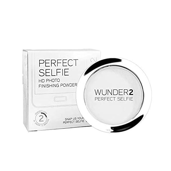 Wunder2-PERFECT-SELFIE-Makeup-Setting-Powder-HD-Photo-Finishing-Pressed-Compact-Face-Powder-Mattifies-Skin-Matte-One-Size-Translucent-024-Oz WUNDER2 PERFECT SELFIE Makeup Translucent Setting Powder HD Photo Finishing Pressed Compact Face Powder Mattifies Skin, Matte