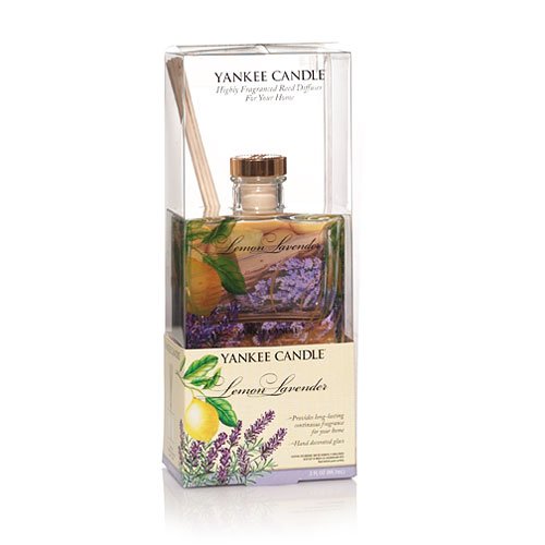 Yankee Candle Lemon Lavender - Signature Reed Diffuser 3oz Set