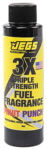 JEGS 63618 Fuel Fragrance Fruit Punch Scented 4 oz. Bottle Safe for All Internal