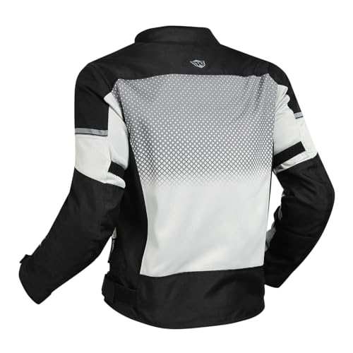 Image of Royal Enfield HIGH STREET ECO RIDING JACKET (Size: 2XL) - JRS250002-LIGHT GREY