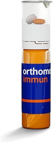 Miniatura 10 de Orthomol Immun Vial, Suplemento de apoyo inmunológico, cápsula de suministro de 30 días, vitaminas A, B, C, D, E, zinc, yodo