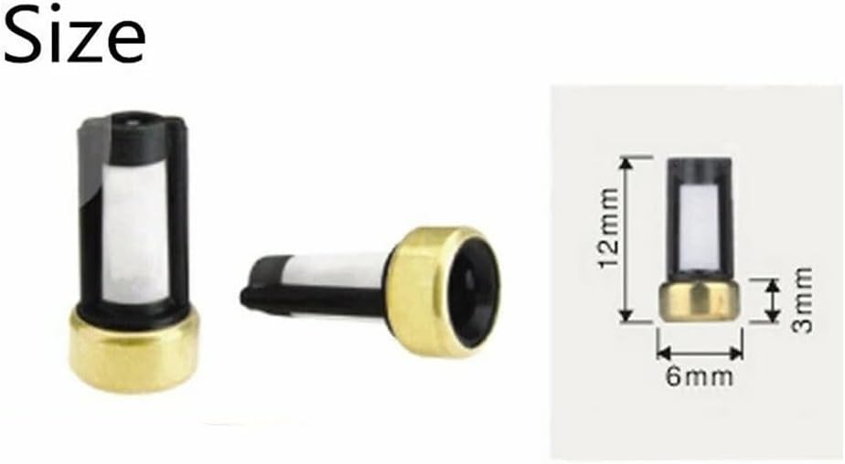 50pcs Fuel Injector Micro Basket Filter Fit For ASNU03C Repair Kits Auto Replacement Parts