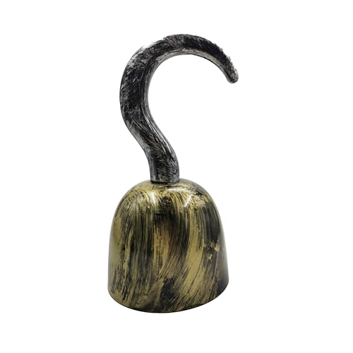 Pirate Hook - Plastic Captain Hook Hand Captain Hook Costume for Women Men Black