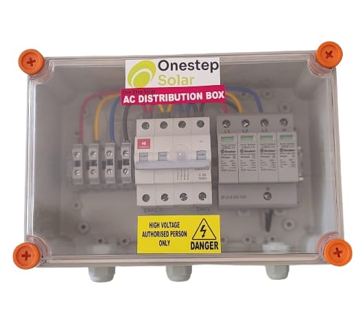 One Step Solar - AC Distribution Box - 3 Phase -5kW - 10kW