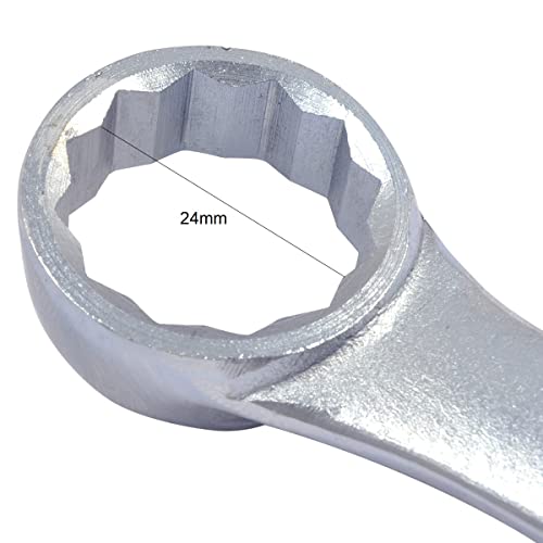 Image of HHIP 7023-2027 Forged Steel Combination Wrench, 24 mm Size
