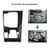 ANFOKAS Compatible with Mazda CX-5 2025 2024 2023 2022 2021 2020 2019 2018 2017 Accessories Car Center Console Cover Gear Panel Gear Shift Knob Cover Trims Frame -ABS Carbon Fiber Style