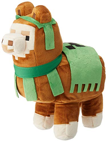 Preisvergleich Produktbild Jinx 8153 Minecraft Llama Plüsch, braun / grün