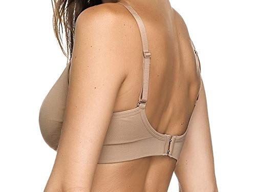 Sutiã Amamentação Sem Costura - Zee Rucci-Bege-44