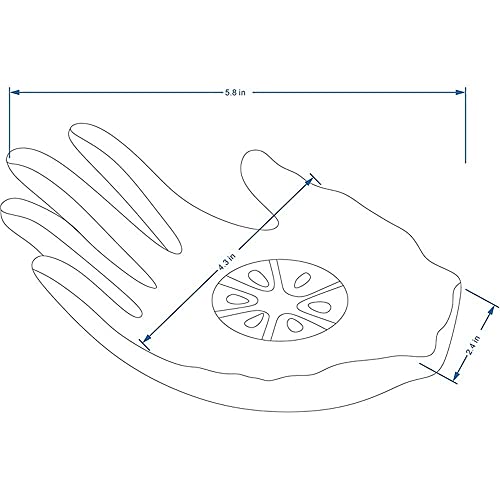Placa de joyería cerámica en forma de mano para anillos y mesas 7