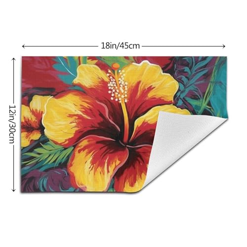 Sets de table en PVC lavables antidérapants pour fête maison - 3