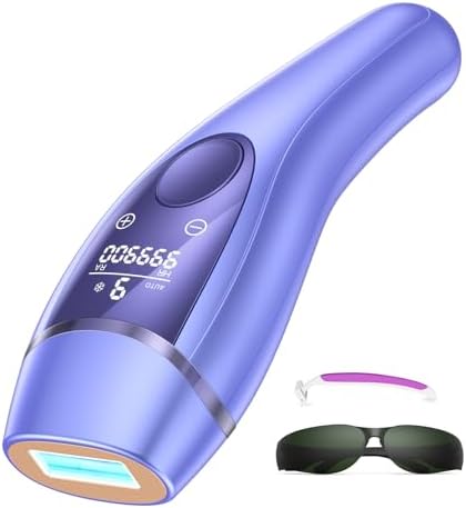 IPL Laser Hair Removal Device for Women & Men - 5°C Ice-Cooling P...