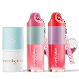 Evereden Baby & Kids Lip Care Kit: Non-Toxic Lip Balm & Tinted Lip Gloss Set – Clean Baby Care, Hydrating, Vegan Clean Makeup for Kids - Soothing & Hydrating Kid Lip Gloss