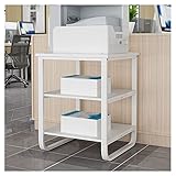 La construction robuste de ce support d'imprimante complète tout décor de bureau, et la conception à plusieurs niveaux libère votre espace de travail et vous donne un bureau propre et bien rangé pour garder votre espace de travail ordonné et organisé.