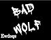 NI182 Dr Who Inspired Bad Wolf Vinyl Car Decal (6" WHITE)