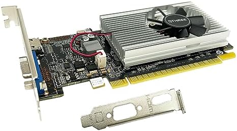 QTHREE GeForce GT 210 Graphics Card,1024 MB DDR3 64 Bit,HDMI,VGA,Low Profile Video Card for PC,GPU,PCI Express 2.0 x16,SFF,Low Power