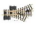 Produktbild LGB  Elektrische Dreiwegweiche R1  30° - 12360, Gleiserweiterung für Gartenbahn, Gleismaterial, Zubehör, Spur G, Maßstab 1:22,5