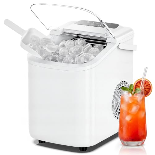 Image of NEWBULIG Ice Maker, Countertop Ice Machine with Handle
