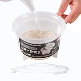 Vaporera para microondas – Vaporera multiusos para cocinar al vapor, apto para horno, cuenco para preparar alimentos con tapa resistente al calor | Eficiente soporte de cocción para arroz, pasta y el