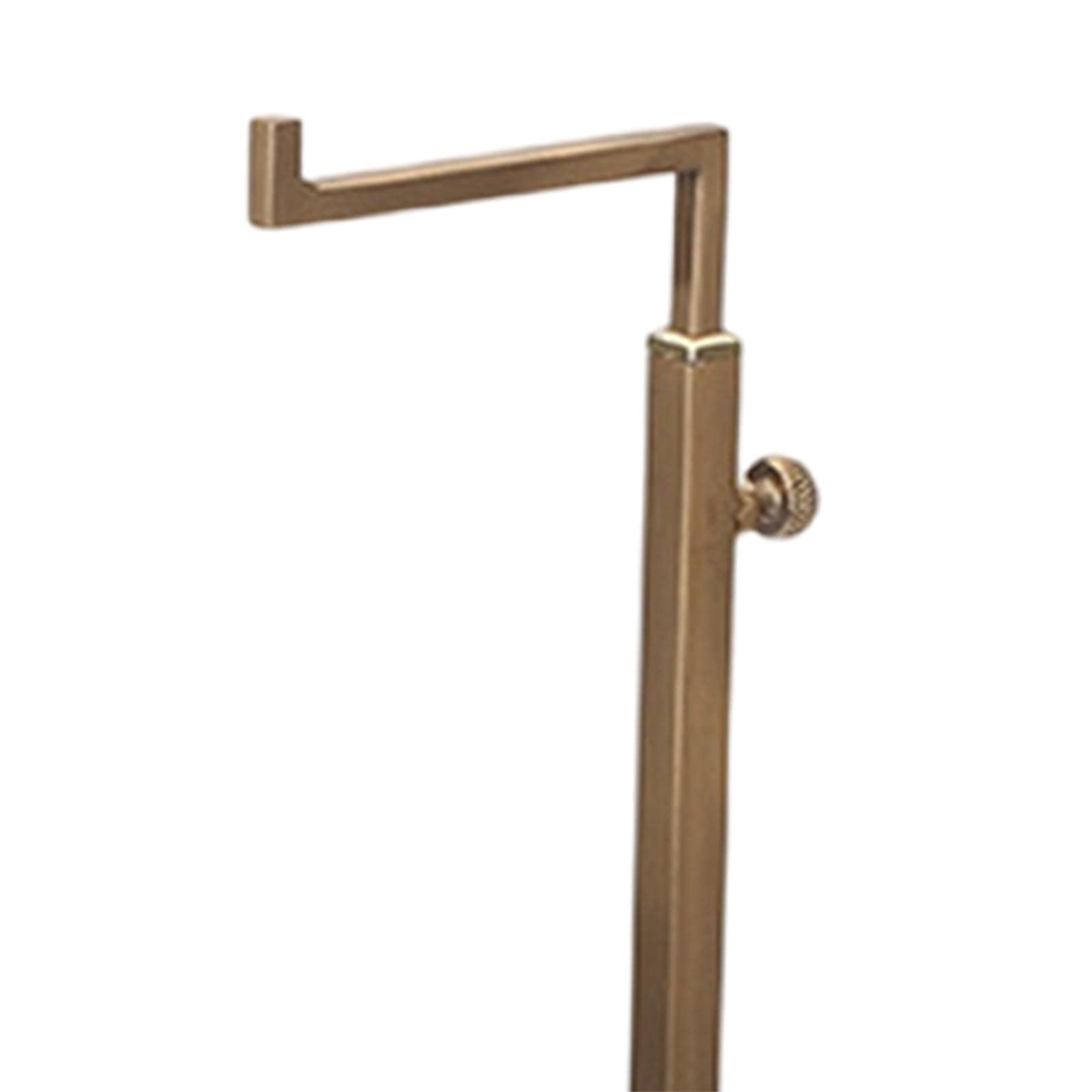 Amagogo Espositore per Regolabile in Altezza, a Tracolla Portafoglio Portamonete Gancio per Esposizione di stoccaggio Appendiabiti da, Disegno d'oro