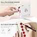 PARLAIM 1/2 Inch Round Adhesive Color-Code Dot Stickers,500 Stickers Inventory Dots Label in Dispenser Box,Red Circle Coding Labels for Office Home (Red)