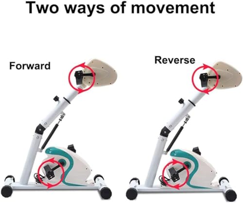 Home Elektrische revalidatie-hometrainer, pedaaltrainer Elektrische revalidatiemachine Revalidatietrainingsapparatuur met LCD-scherm, voor ouderen/gehandicapten - Afbeelding 3