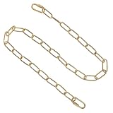 Eisenkette für Kronleuchter und Pendelleuchten, Goldene Hängekette