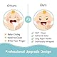 [40-Pack] Papablic Baby Tongue Cleaner, Upgrade Gum Cleaner with Paper Handle for Babies and Infants Ages 0-2 Years
