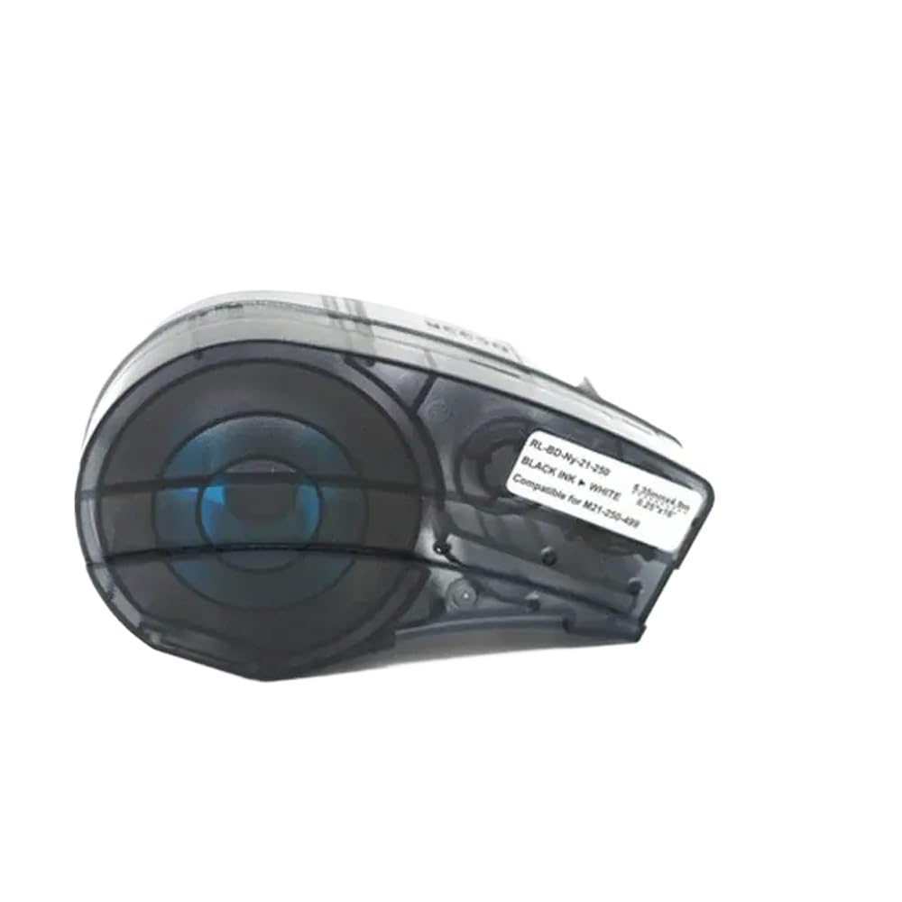 Cartuccia per etichette in poliolefina M21-250-C-342 M21-187-C-342 M21-125-C-342 M21-375-C-342 Compatibile con nastro per etichette per stampante BMP21-PLUS LAB 1 pezzo(187-YL)
