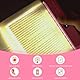 HOTUT Lightwedge Leselampe, tragbare Flaches Buchlicht zum Lesen im Bett bei Nacht, LED Buchlampe, Panel Book Light, Augenschutz leselicht buch Buchseite Licht, Geschenk für Buchliebhaber - Rosa