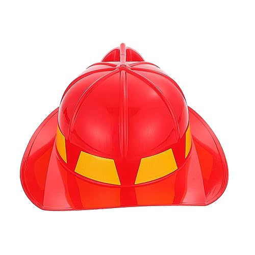 ERINGOGO Boys and Girls Firefighter Hat Playful Cosplay Helmet Safety Features Present for Children's Birthday or Christmas