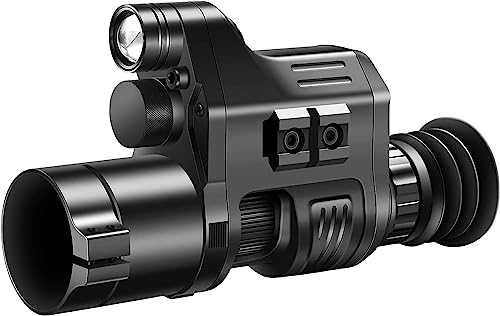 Wifi Digital Night Vision Scope,Hd Hunting Night Vision Monocular For Adults Rifle Night Vision Goggles Hd Digital Monocular 850Nm Ir Illuminator For Night Hunting,Camping,Surveillance #TOP4