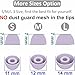 Replacement Earbud Ear Buds Tips Eartips Compatible with Samsung Galaxy Buds 2 Pro Earbuds, 3 Pairs S/M/L 3 Sizes Soft Silicone Earbuds Tips Ear Tip – Bora Purple 723