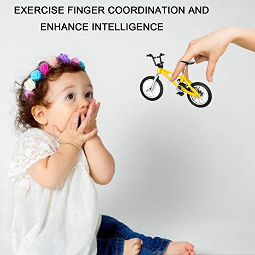 image for WYNN 17PCS Mini Finger Toys Set, Finger Skateboard Park Ramp Toys Fing