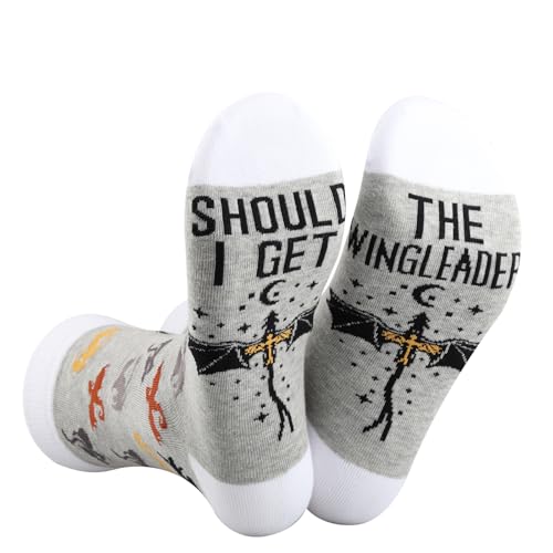 G2TUP Dragon Socks Dragon Inspired Gift Should I Get The Wingleader Dragons Sock Dragons Lovers Merch (Should I Get Socks)