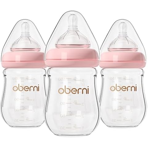 Oberni Anti-Colic Glass Baby Bottles, 150ml Cover